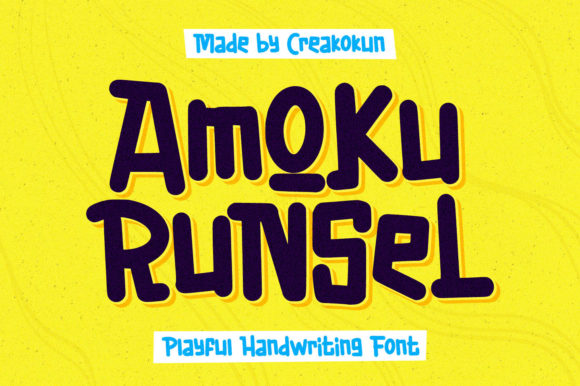 Amoku Runsel: The Display Font That Gave My Small Business a Bold New Look