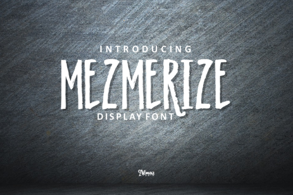 Mezmerize Font: How a Grungy Typeface Can Elevate Your Brand’s Look