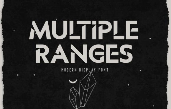 Multiple Ranges: A Bold Display Font for Web Design