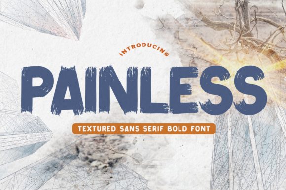 Painless: A Casual Display Font for Modern Branding Projects