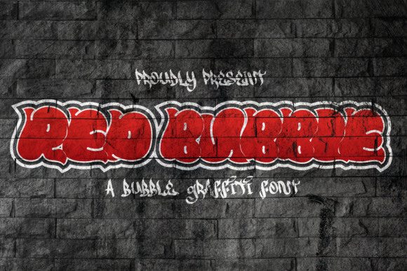 Red Bubble: A Playful Display Font for Vibrant Editorial Design