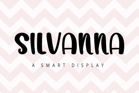 Silvanna: A Quirky Display Font for Modern Campaigns