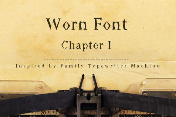 Worn: A Display Font That Adds Personality to Business Branding
